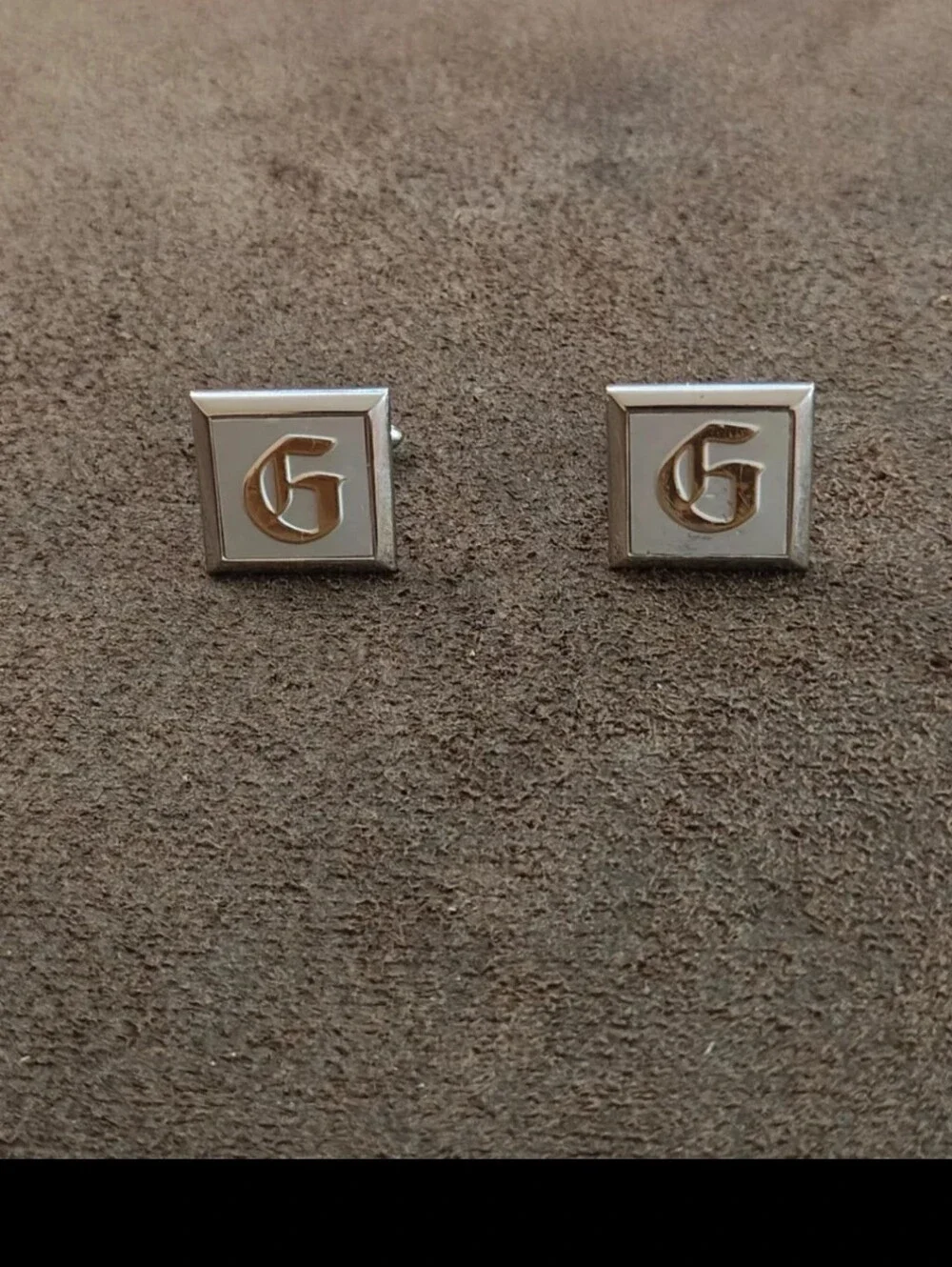 1950s/60s Swank Monogram Initial 